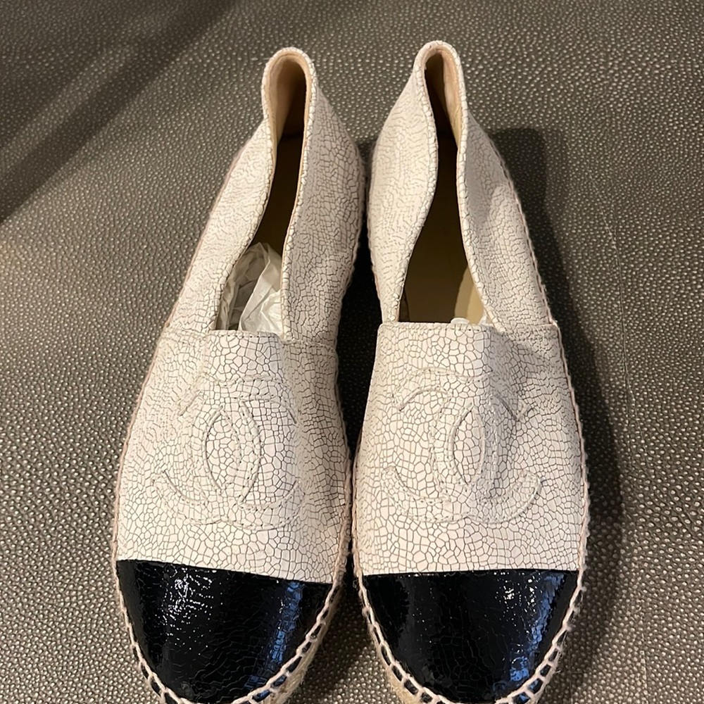 Chanel Leather Espadrille 39